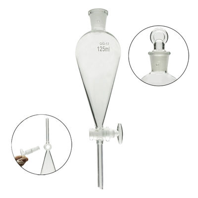 Separating Laboratory Funnels 125ml Separatory Funnel