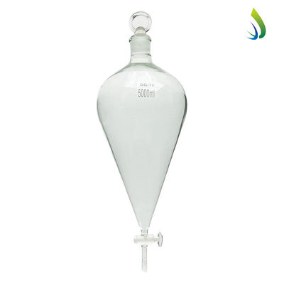 OEM 5000 ml funil de laboratório de separação Logotipo personalizado