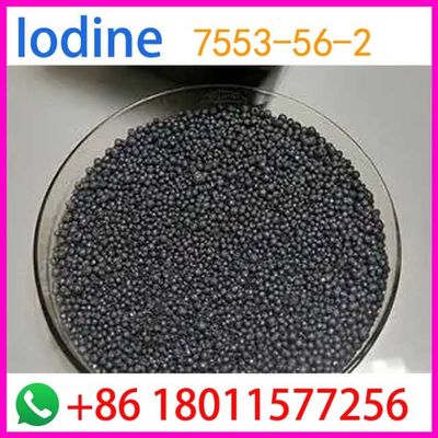 ヨウ素 CAS 7553-56-2 分子ヨウ素結晶 準備済み ストック