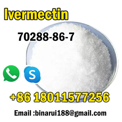Cas 70288-86-7 Ivermektin C48H74O14 Vermik Beyaz Kristal Tozu