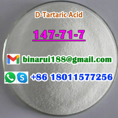 D-Tartaric Acid CAS 147-71-7 (2S,3S) -Tartaric Acid fijne chemische tussenproducten