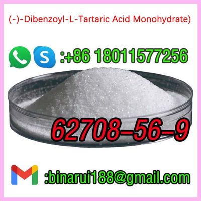 CAS 62708-56-9 L(-) -Dibenzoyl-L-tartatik asit monohidratı C18H16O9 L-DBTA