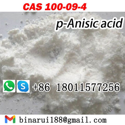 4-เมท็อกซี่เบนโซอิกแอซิด สารพัสดุผลิตภัณฑ์ CAS 100-09-4 P-aninic acid