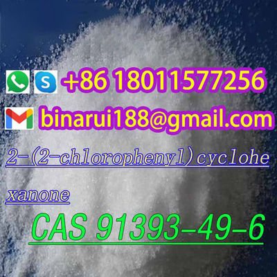 Cyclohexanone 2-(2-chlorophenyl) C12H13ClO 2-(2-chlorophenyl) cyclohexanone Cas 91393-49-6 ความบริสุทธิ์สูง