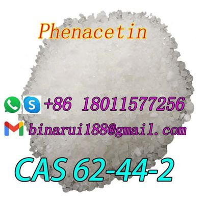 Cas 62-44-2 Phenacetin สารพัสดุประเภทยา C10H13NO2 Achrocidin