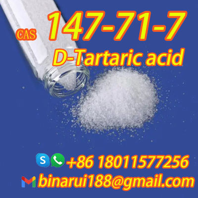 CAS 147-71-1 ผู้ผลิตจีน จําหน่าย D-Tartaric Acid C4H6O6 Tartarieacid