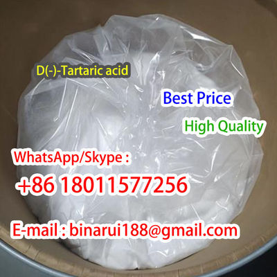 Cas 147-71-7 D-acido tartarico C4H6O6 Acido tartarico additivi alimentari