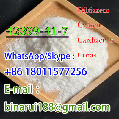 Diltiazem / Adizem CAS 42399-41-7 सफेद पाउडर