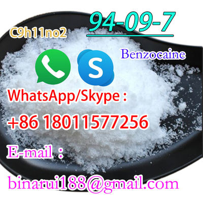 Compre 99% de benzocaína C9H11NO2 éster etílico de ácido p-aminobenzoico Cas 94-09-7