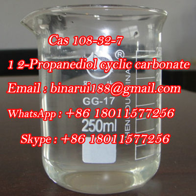 โปรพีเลนคาร์บอเนต C4H6O3 1,2-โปรปาเนดีโอลไซคลิกคาร์บอเนต Cas 108-32-7