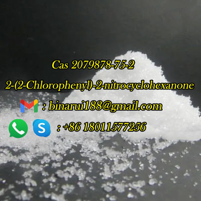 ตัวอย่างฟรี ความบริสุทธิ์สูง 2-(2-คลอโรเฟนิล)-2-ไนโทรไซค์โลเฮกซานอน Cas 2079878-75-2