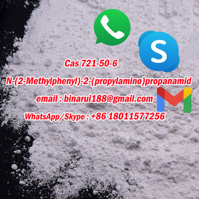 Prilocaina di qualità superiore / N- ((2-metilfenil) -N2-propilalaninamide CAS 721-50-6