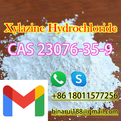 Hoge zuiverheid Xylazine Hydrochloride / Xylazine Chloride CAS 23076-35-9 Mf C12H17ClN2S